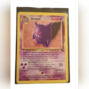 Gengar Pokémon Trading Card